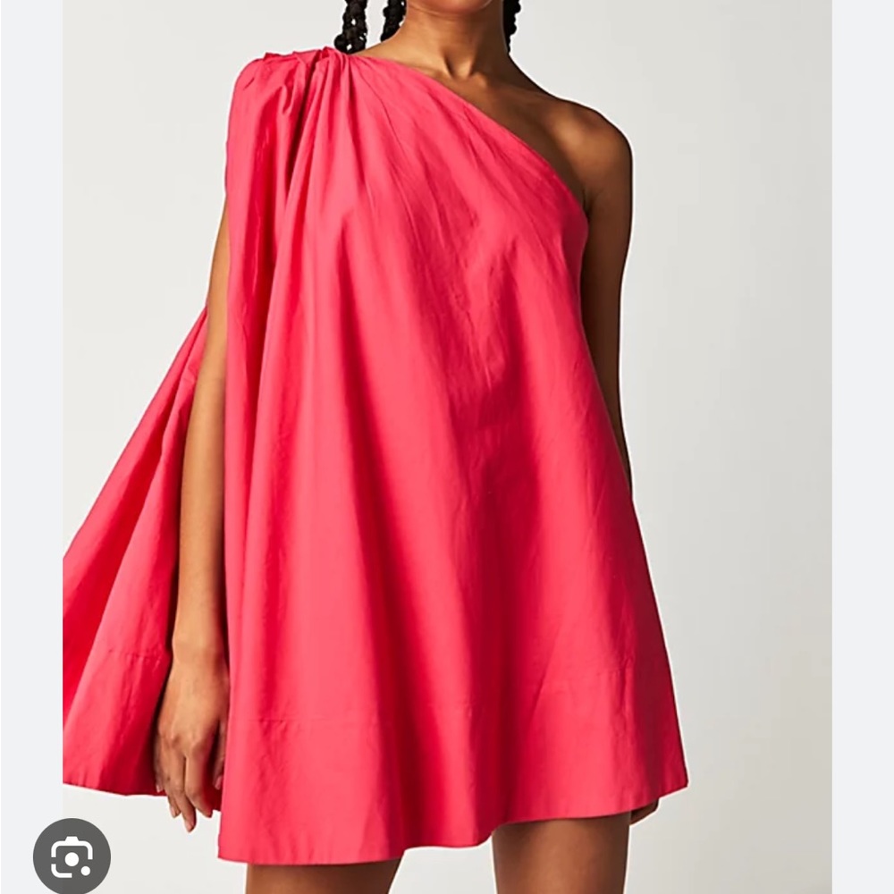 NWT Free People Lola Dress in Watermelon